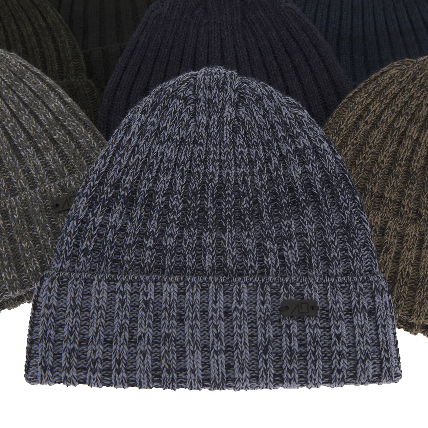 Czapka zimowa męska, bordowa, z wełną merino, Timon