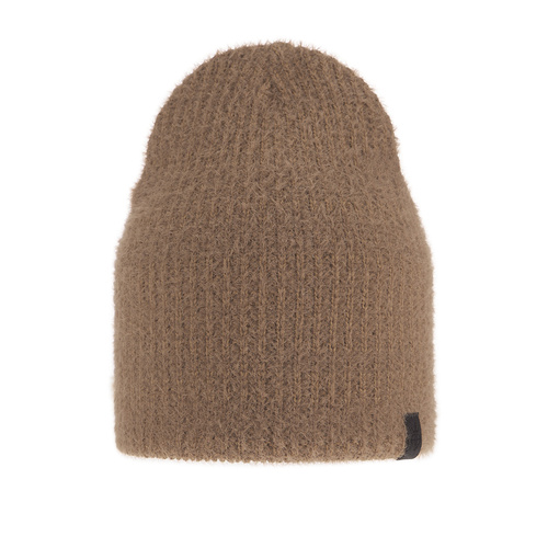 Czapka zimowa damska, camel, Frances