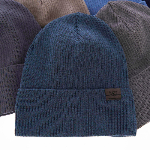 Czapka jesienna, wiosenna dla chłopca, z bawełną, szara, Rodan