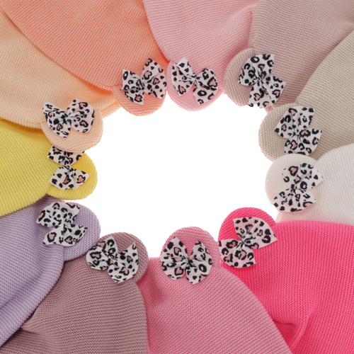 Czapka i komin dla dziewczynki jesienny, wiosenny komplet, z bawełną, biały, Nicolette