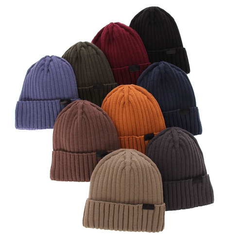 Czapka zimowa męska, camel, Vincent