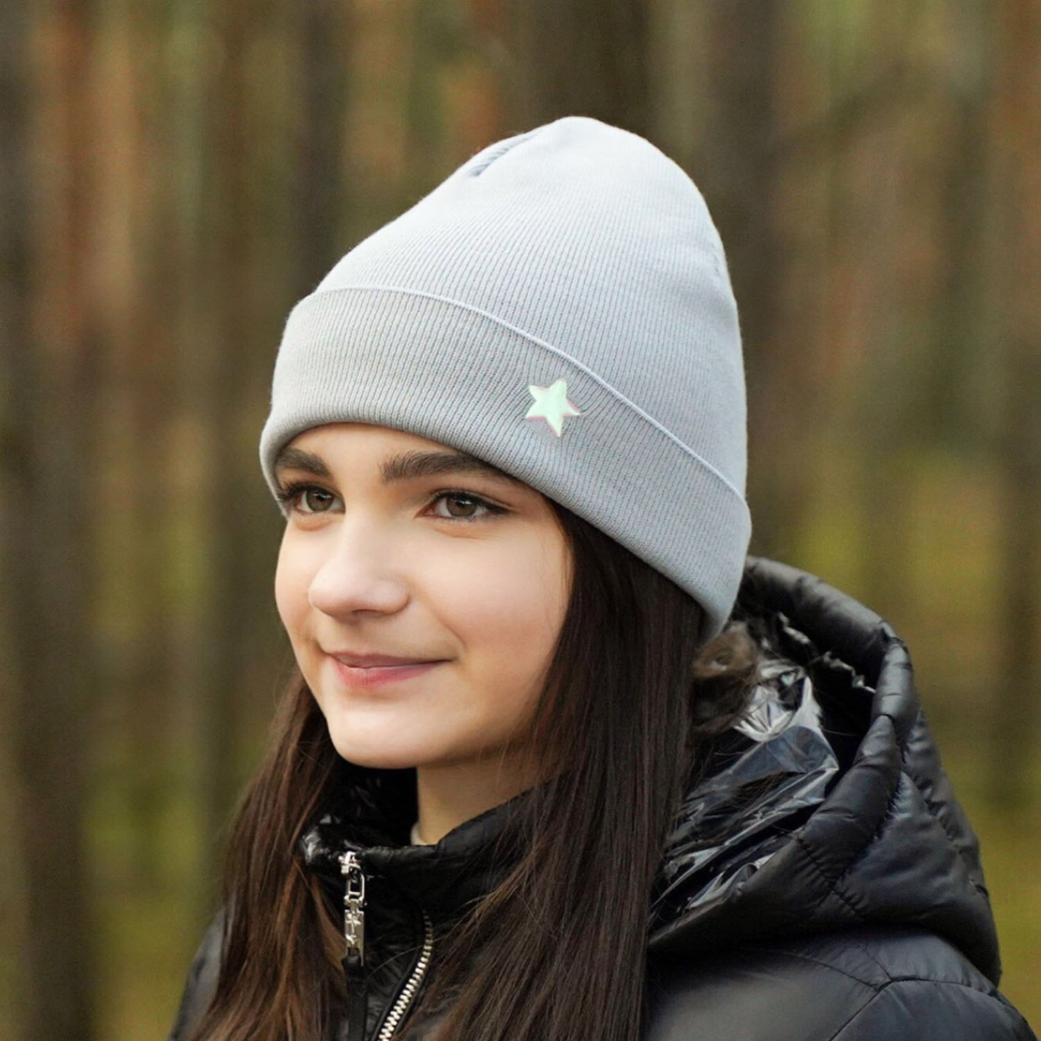 Czapka zimowa dla dziewczynki, różowa, Estrela