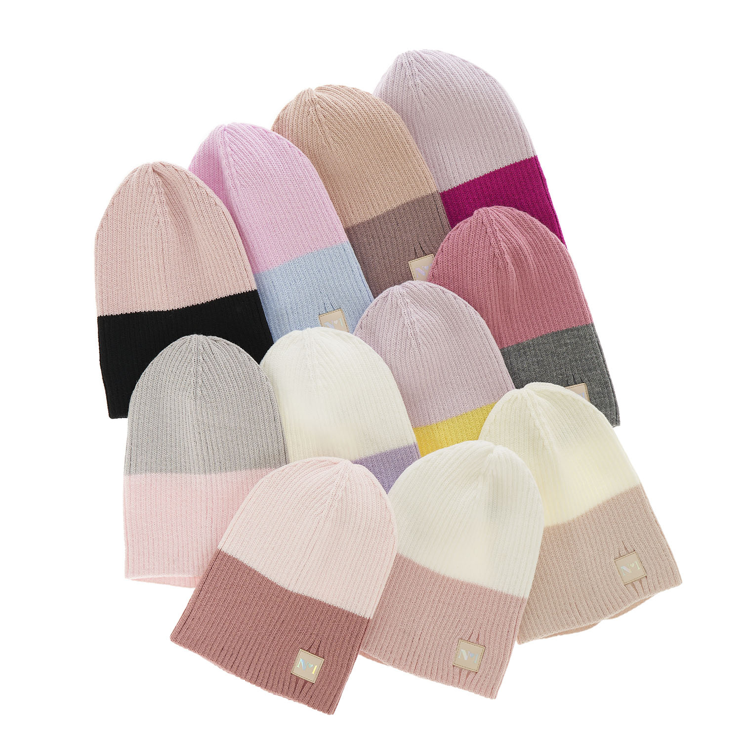 Czapka jesienna, wiosenna dla dziewczynki, różowa, Leti