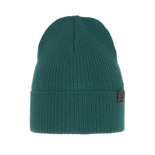Czapka jesienna, wiosenna dla chłopca, szmaragdowa, bawełniana Rodan