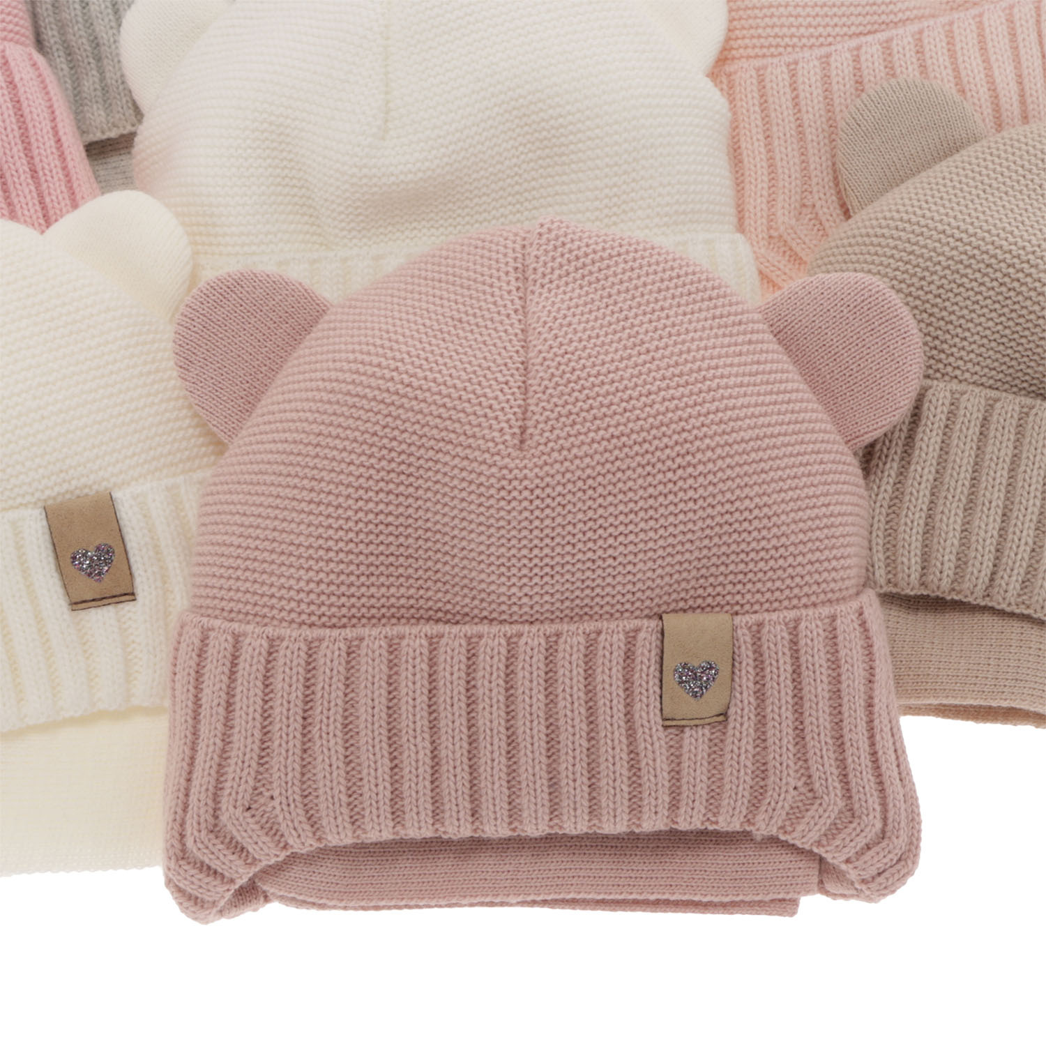 Czapka i szalik dla dziewczynki zimowy komplet, jasnoróżowy Alice