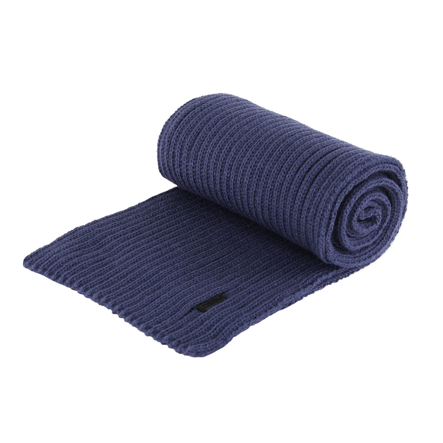 Szalik zimowy męski, niebieski, Magnat