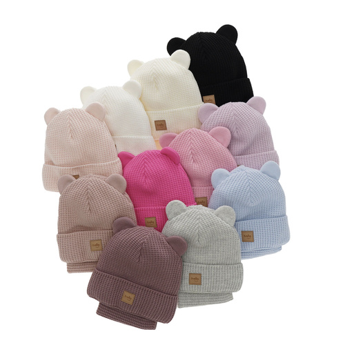 Czapka i komin dla dziewczynki zimowy komplet, różowy Harper