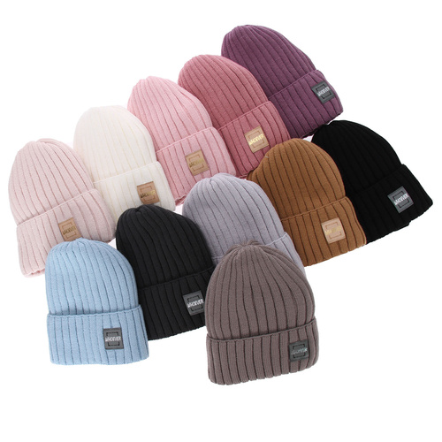 Czapka i komin dla dziewczynki zimowy komplet, camelowy Sula