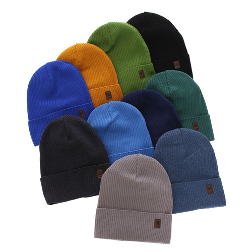 Czapka i komin dla chłopca jesienny, wiosenny komplet, z bawełną, granatowy Dragon